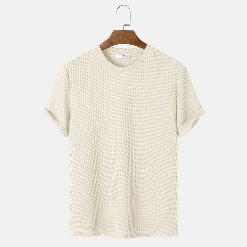 Men Neck Basic T-Shirts