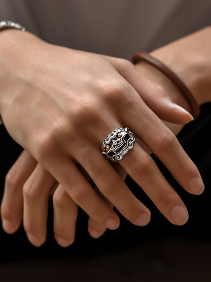 Chiba Old Silversmith Ring