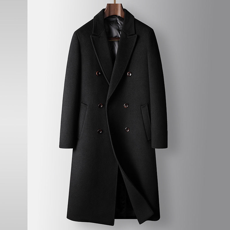 Down Liner Warm Woolen Coat