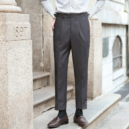 Retro Straight-leg Pants For Men (Cloth)