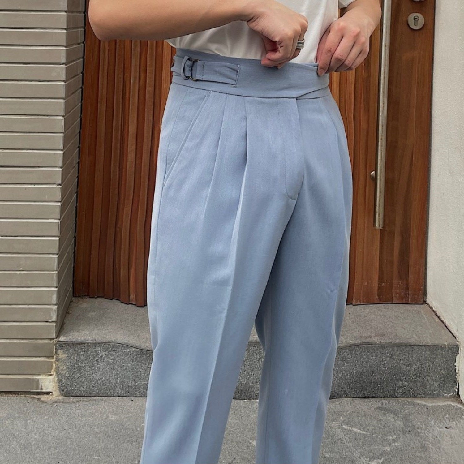 British Retro Business Casual Pants