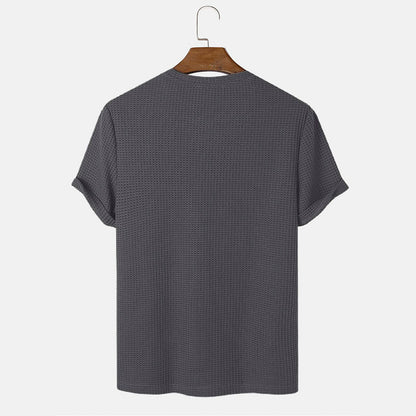 Men Neck Basic T-Shirts