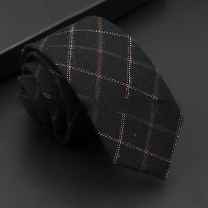 Artificial Woolen Necktie Casual